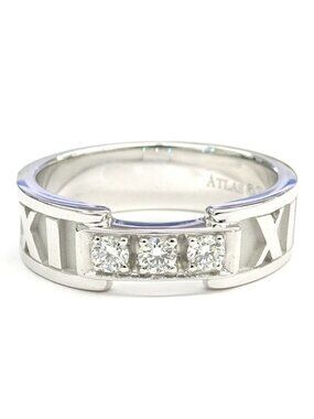 Tiffany & Co Atlas Ring Diamond